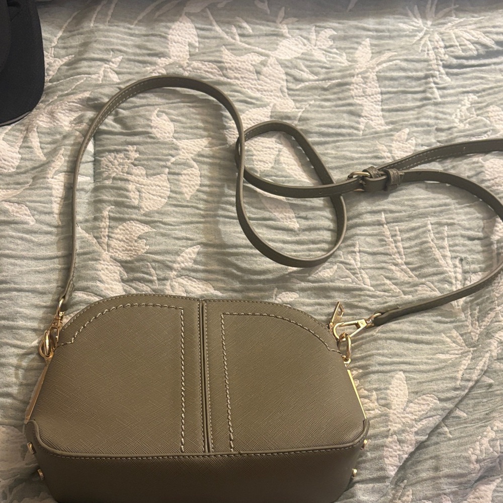 Elegant Olive Green Women's Crossbody Bag